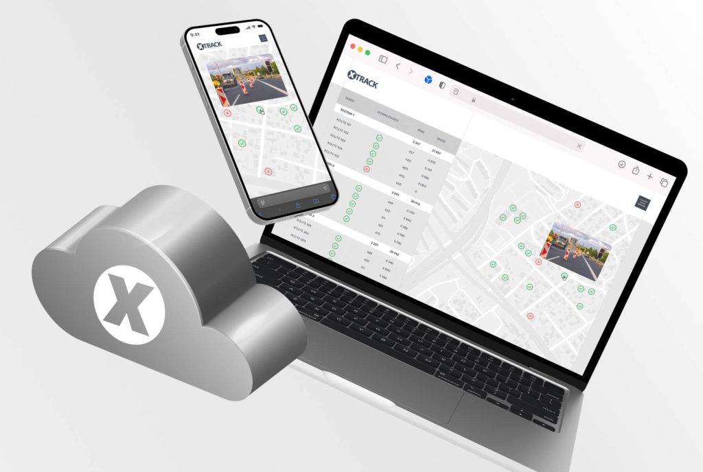 X. Track Qr Code Tag XTrack | Comprehensive monitoring of vehicles and machinery