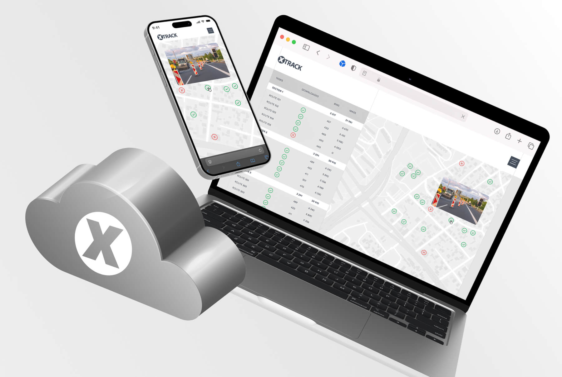XTrack | Comprehensive monitoring of vehicles and machinery